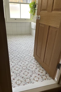 Refitted bathroom