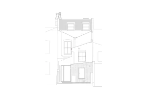 Proposed rear elevation