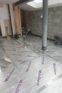 Ground floor insulation