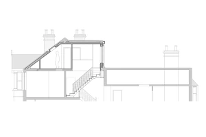 Proposed stair section